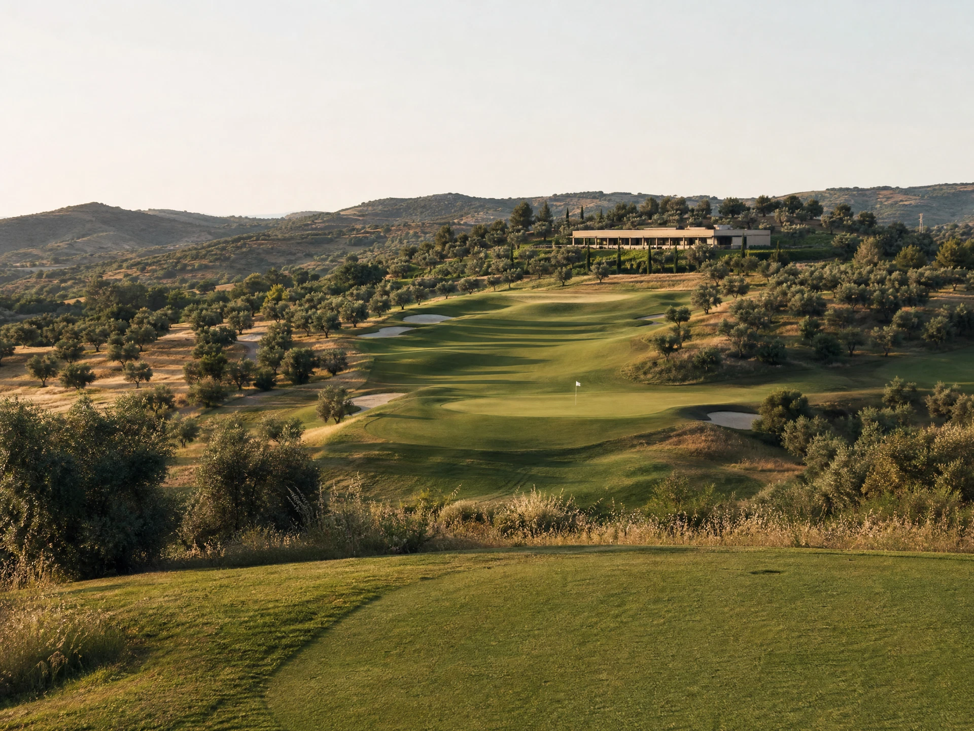 Campo de golf en Andalucía